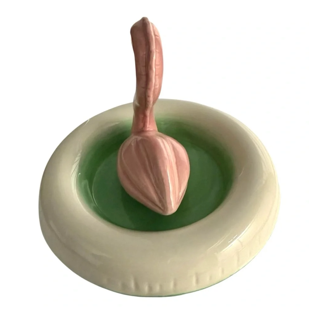 UO Flamingo Ceramic Jewelry Dish
